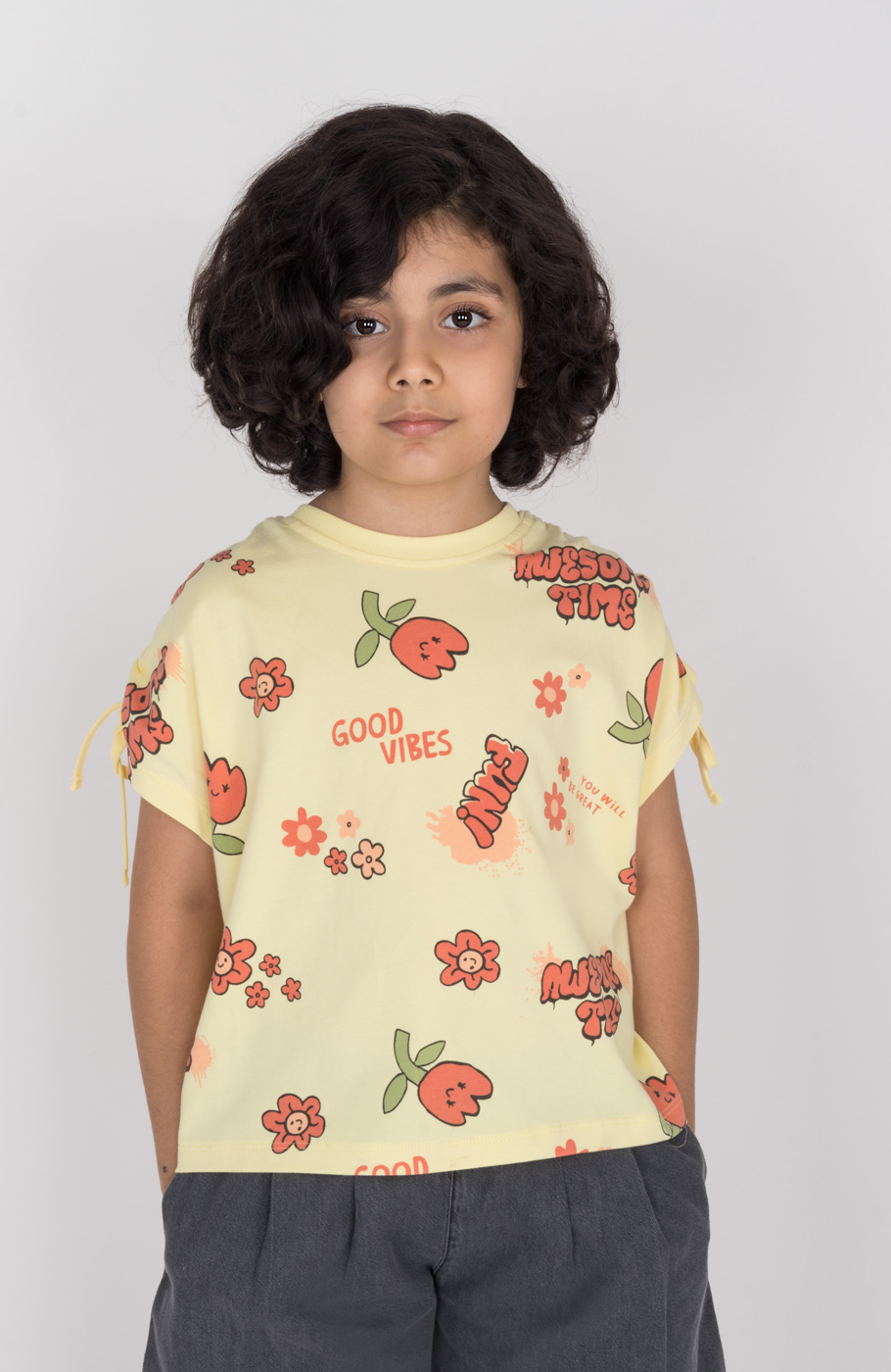 تیشرت  یکرولایکرا سرشانه گت