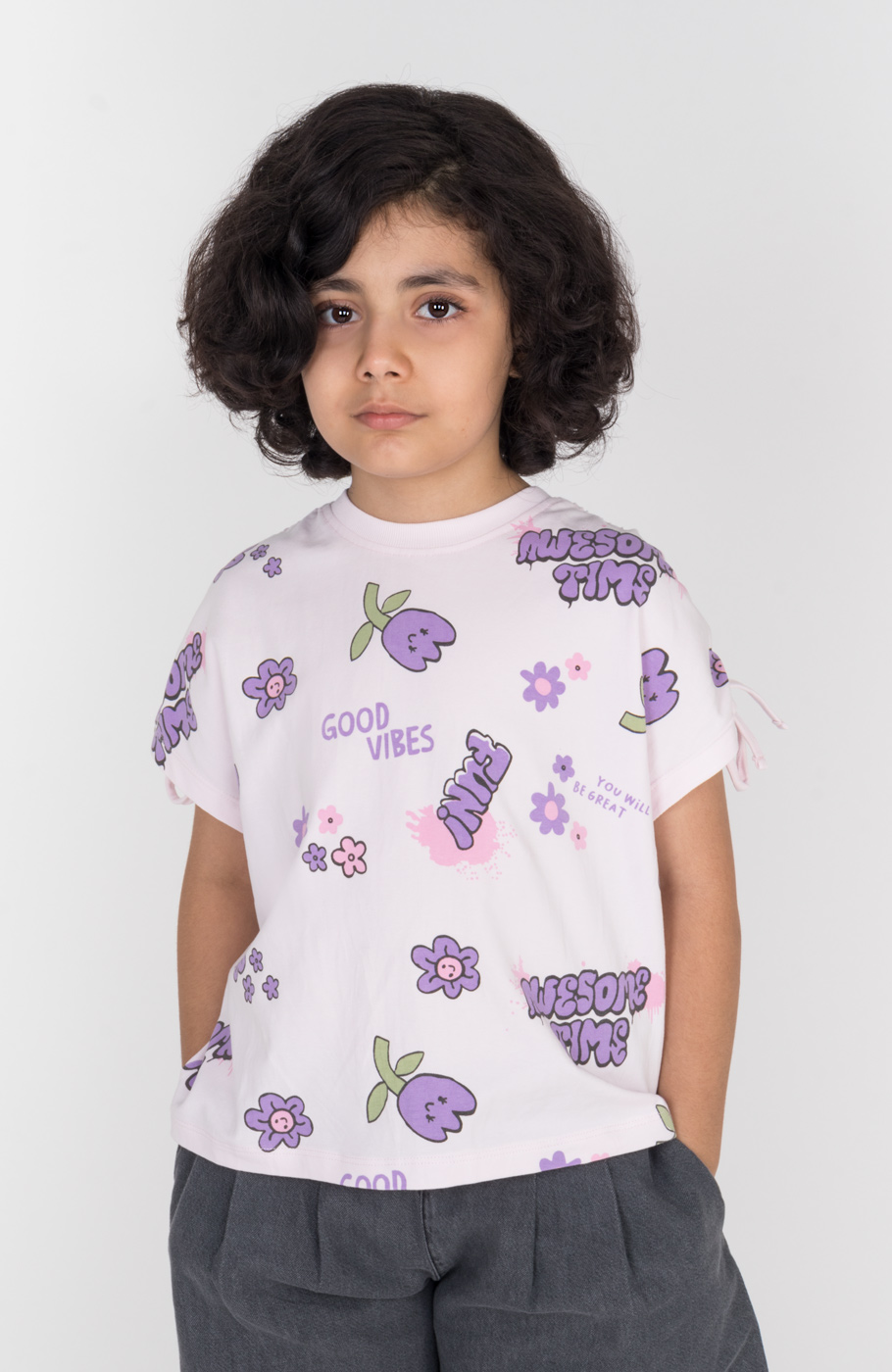 تیشرت  یکرولایکرا سرشانه گت