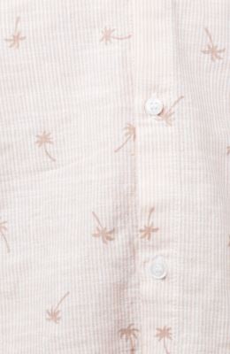 شومیز ساده بافت راه راه ریز آستین کوتاه