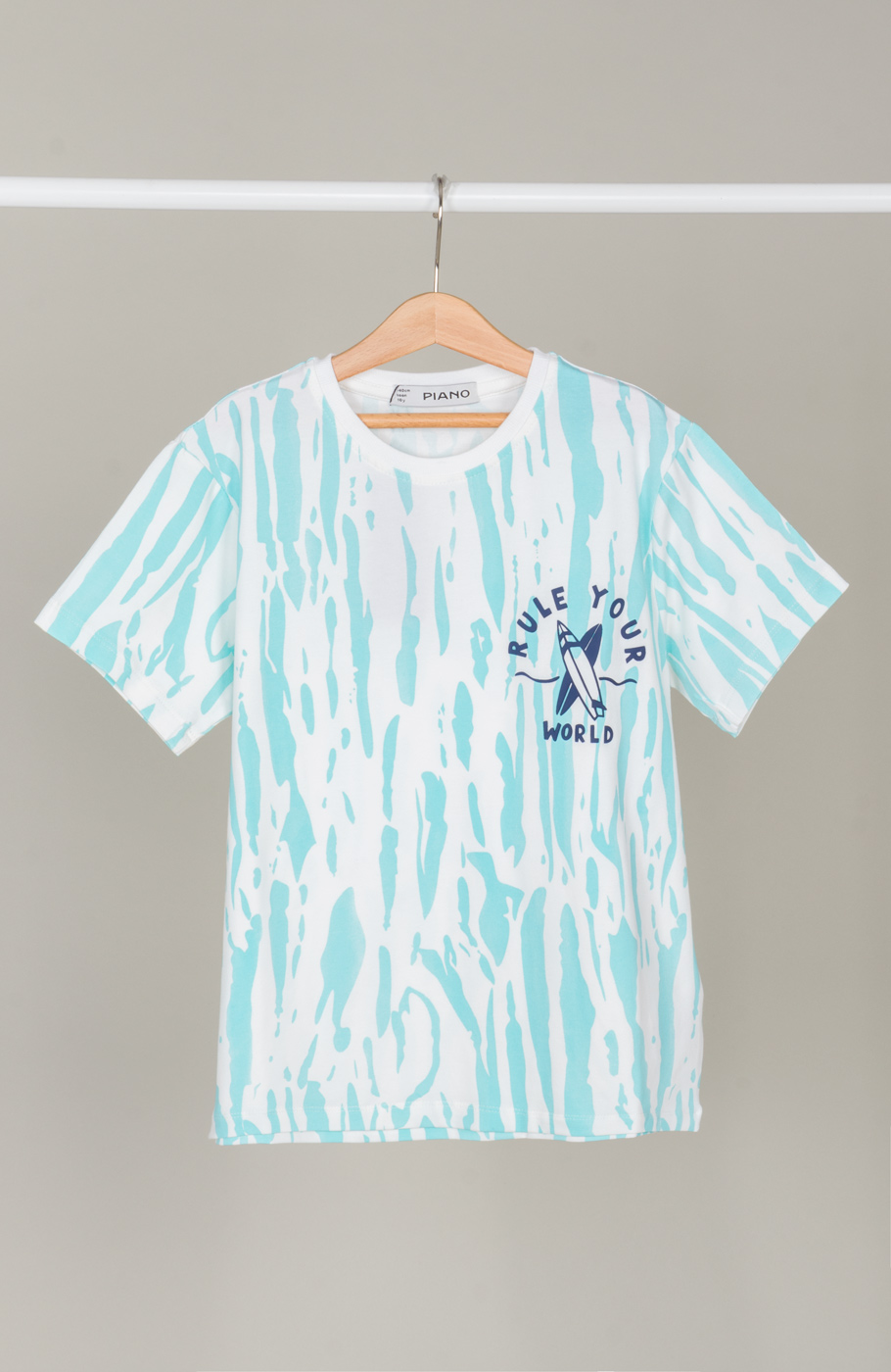 تیشرت یکرولایکرا تمام چاپ