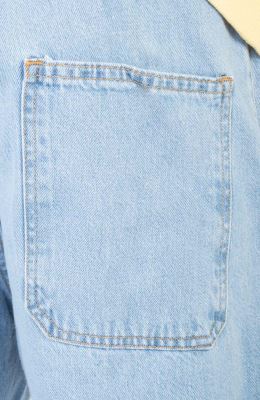 شلوار جین کمر کش و دکمه دار