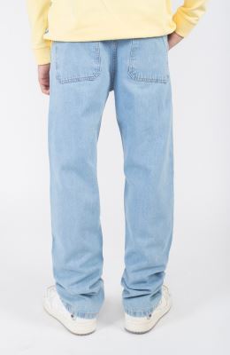 شلوار جین کمر کش و دکمه دار