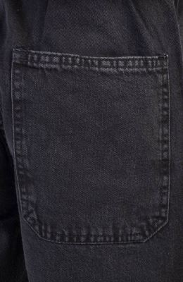 شلوار جین کمر کش و دکمه دار