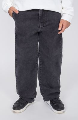 شلوار جین کمر کش و دکمه دار