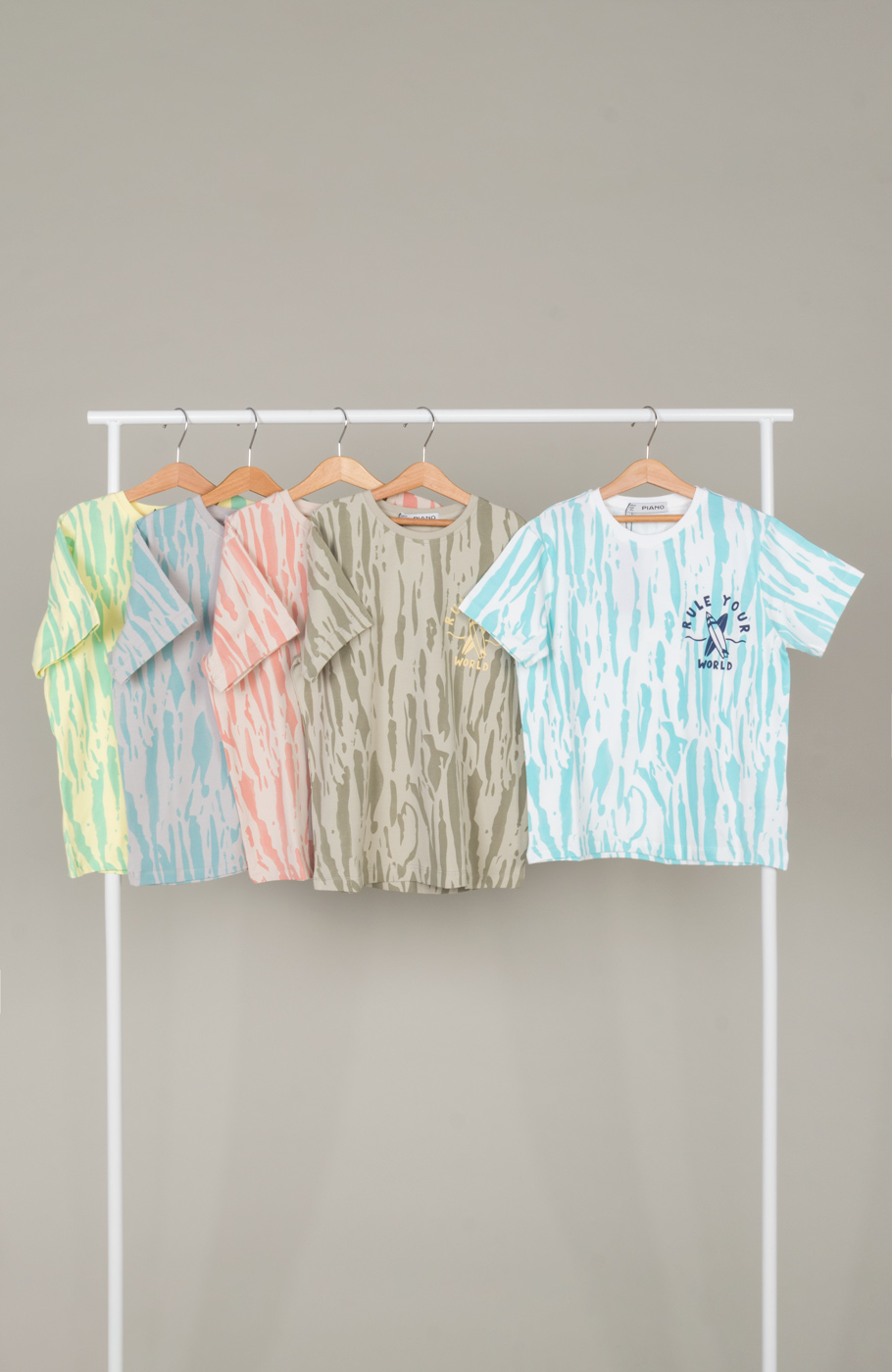 تیشرت یکرولایکرا تمام چاپ