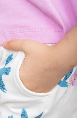 شلوارک دورس دونخ تمام چاپ (ست با کد 10657)