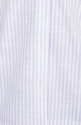 شومیز ساده بافت راه راه آستین کوتاه