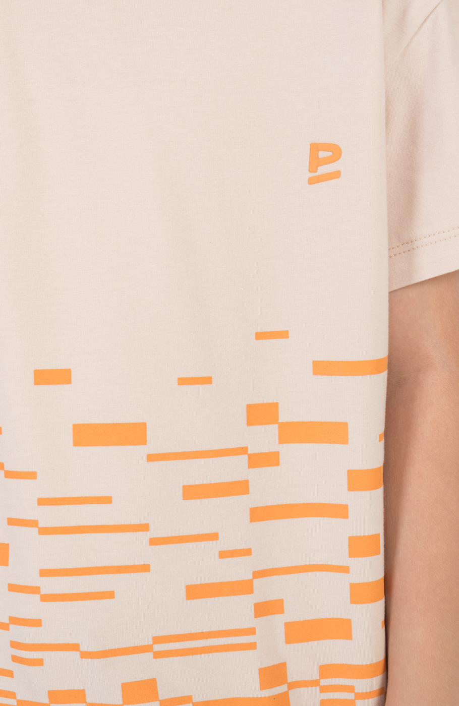 تیشرت یکرولایکرا آستین افتاده