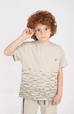 تیشرت یکرولایکرا آستین افتاده