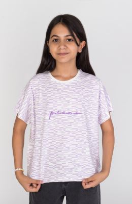 تیشرت یکرولایکرا آستین کیمونو تمام چاپ