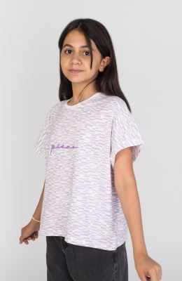 تیشرت یکرولایکرا آستین کیمونو تمام چاپ