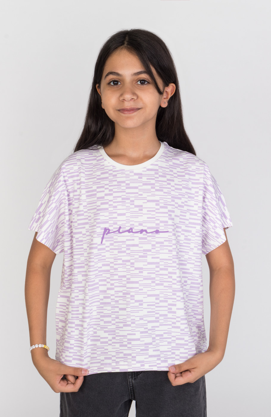 تیشرت یکرولایکرا آستین کیمونو تمام چاپ