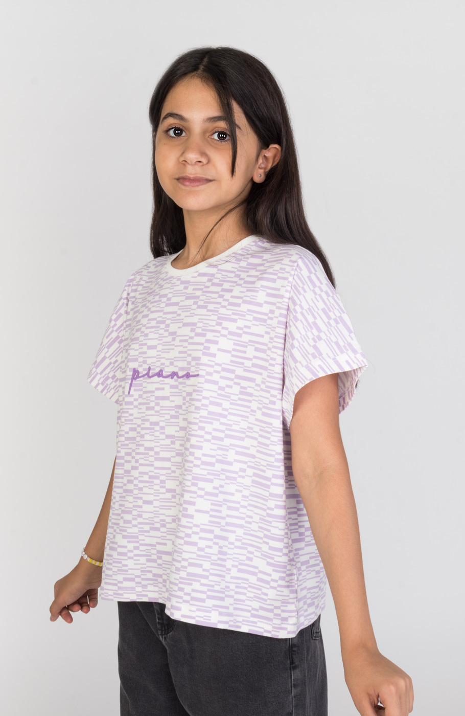 تیشرت یکرولایکرا آستین کیمونو تمام چاپ