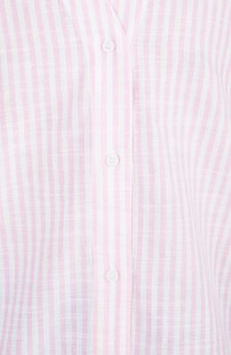 شومیز ساده بافت راه راه آستین کوتاه