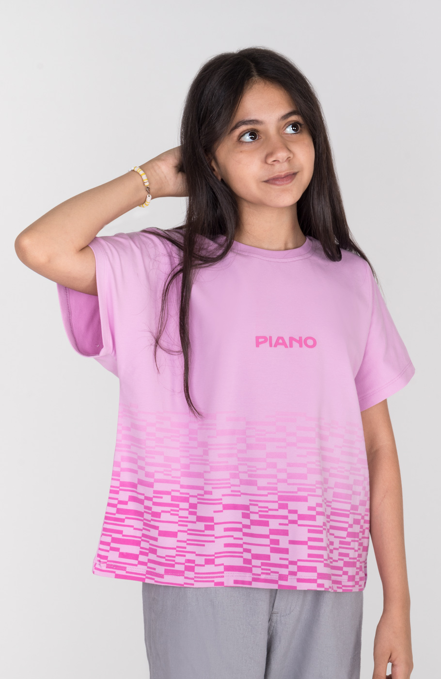 تیشرت یکرولایکرا آستین کیمونو