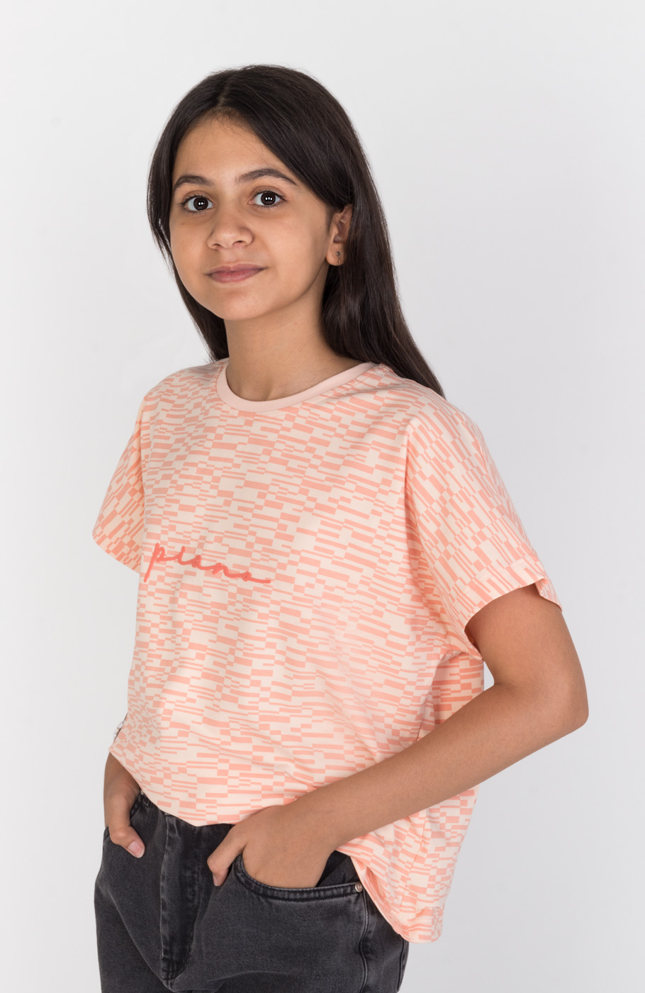 تیشرت یکرولایکرا آستین کیمونو تمام چاپ