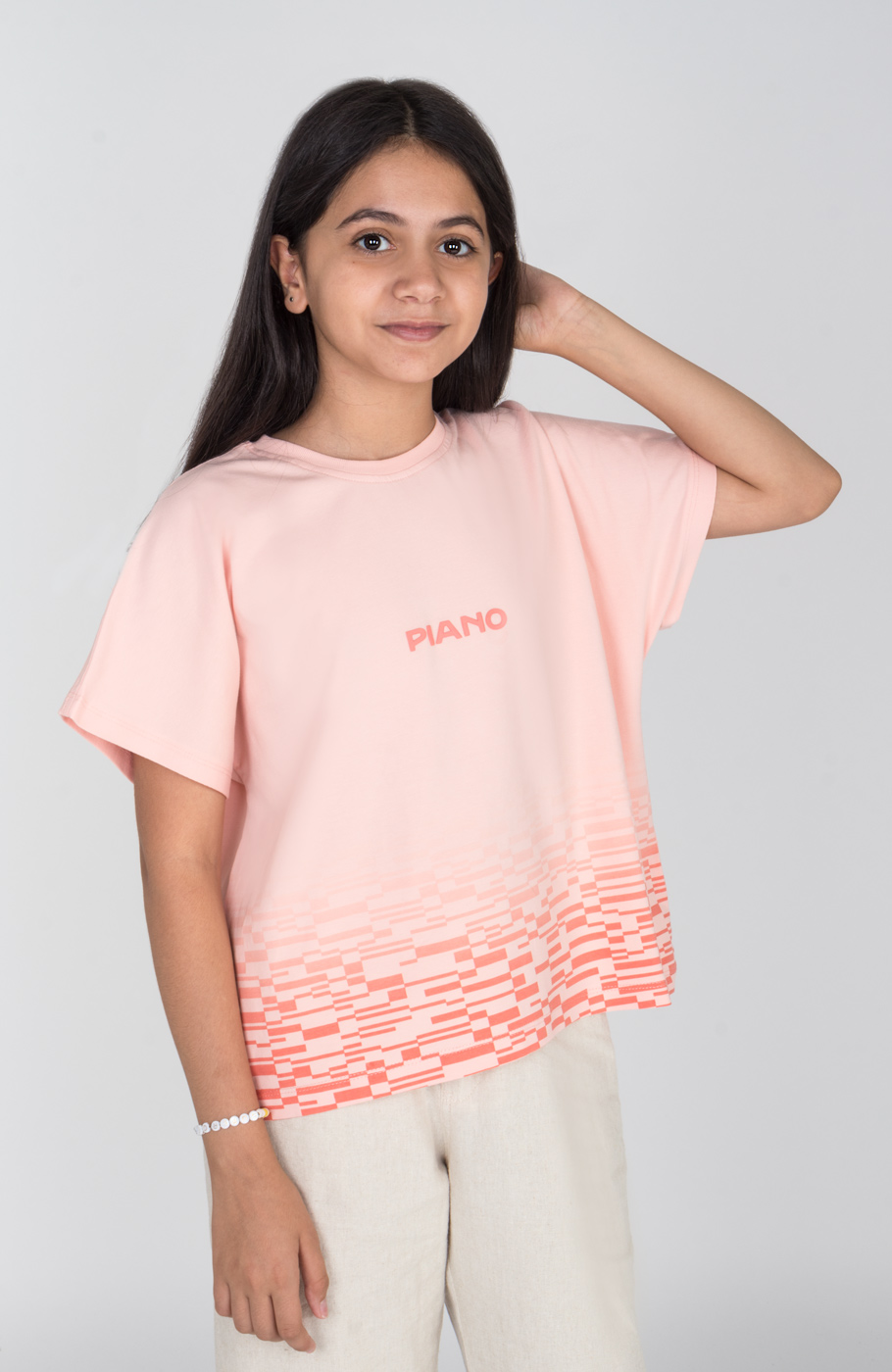 تیشرت یکرولایکرا آستین کیمونو