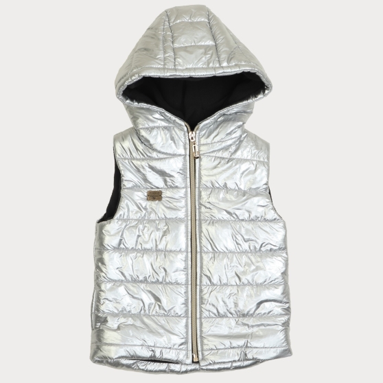 ژیله کلاهدار شمعی پافر کوتاه