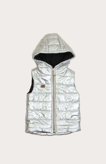 ژیله کلاهدار شمعی پافر کوتاه