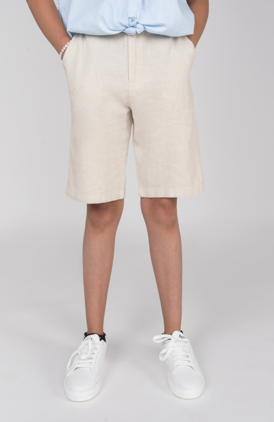 شلوارک لینن