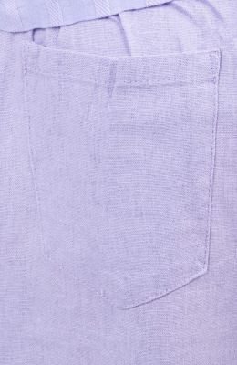 شلوار لینن پیلی دار