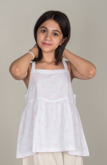 تاپ لینن اسلپ برش دار