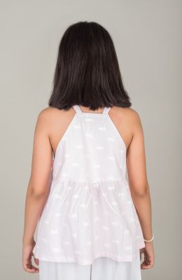 تاپ لینن اسلپ برش دار