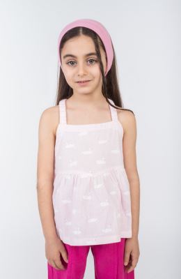 تاپ لینن اسلپ برش دار