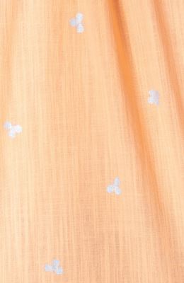 بلوز لینن اسلپ آستین کوتاه