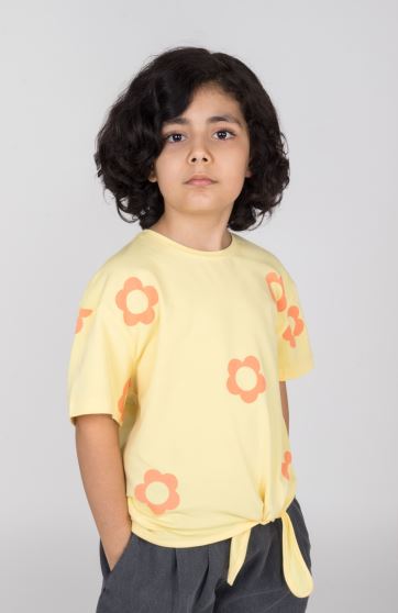 تیشرت یکرولایکرا دمپا گره ای