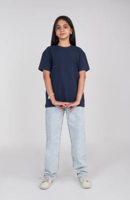 تیشرت یکرولایکرا آستین افتاده