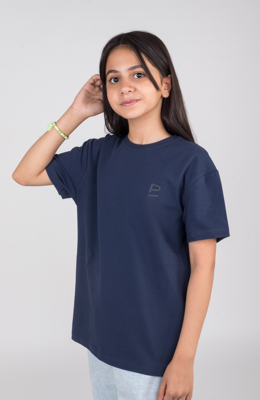 تیشرت یکرولایکرا آستین افتاده