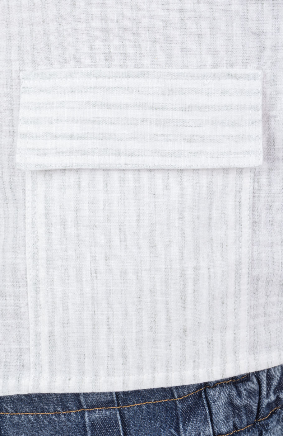 شومیز ساده بافت راه راه آستین افتاده