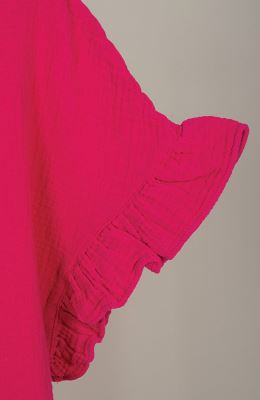 شومیز وال دولایه آستین کوتاه (ست با کد 10674)