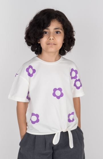 تیشرت یکرولایکرا دمپا گره ای