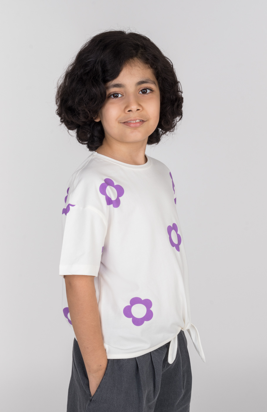 تیشرت یکرولایکرا دمپا گره ای