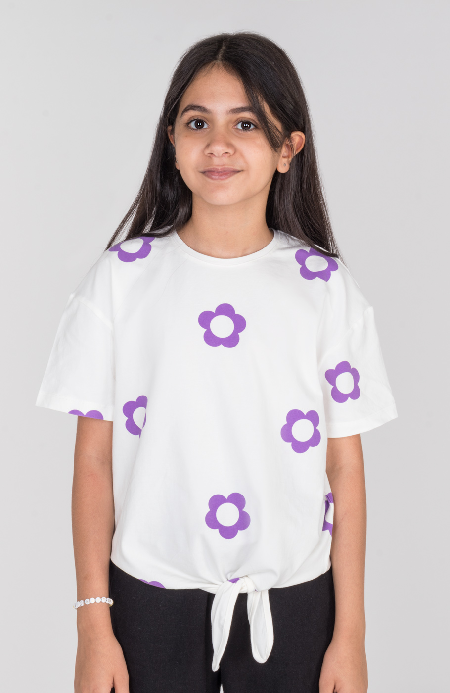 تیشرت یکرولایکرا دمپا گره ای