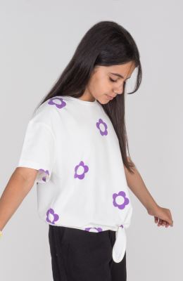 تیشرت یکرولایکرا دمپا گره ای