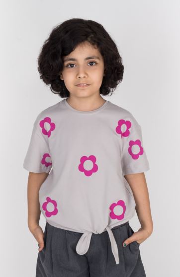 تیشرت یکرولایکرا دمپا گره ای