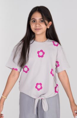 تیشرت یکرولایکرا دمپا گره ای