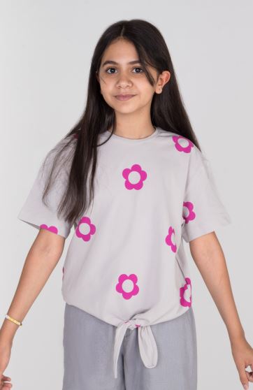 تیشرت یکرولایکرا دمپا گره ای