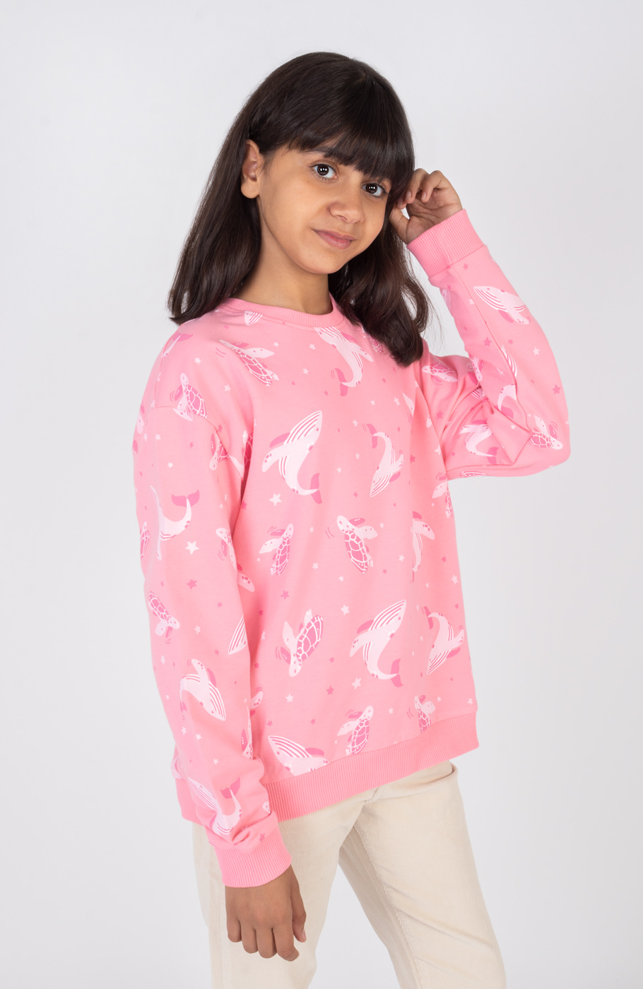 بلوز دورس لایکرا آستین افتاده