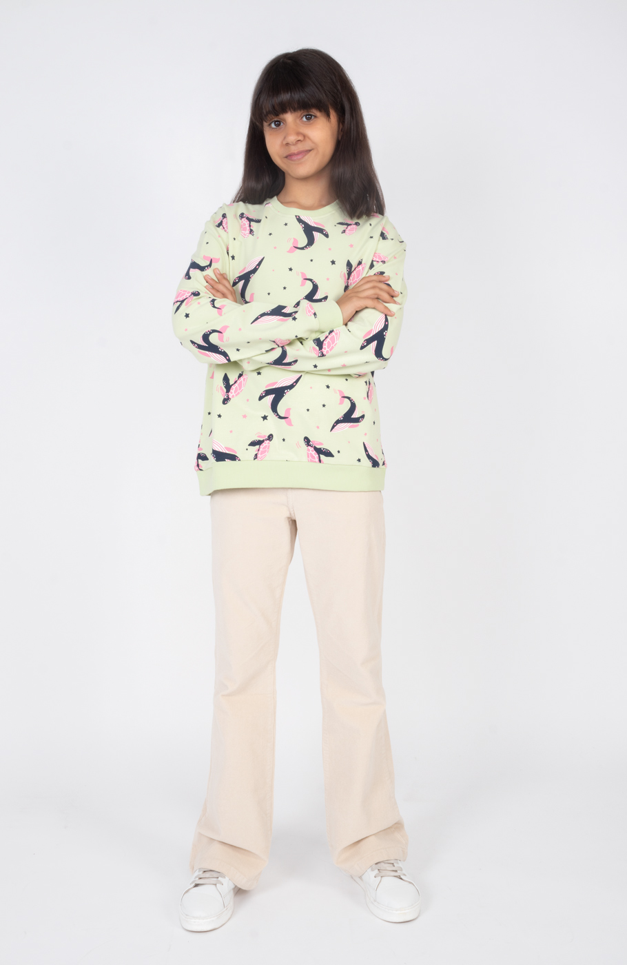 بلوز دورس لایکرا آستین افتاده