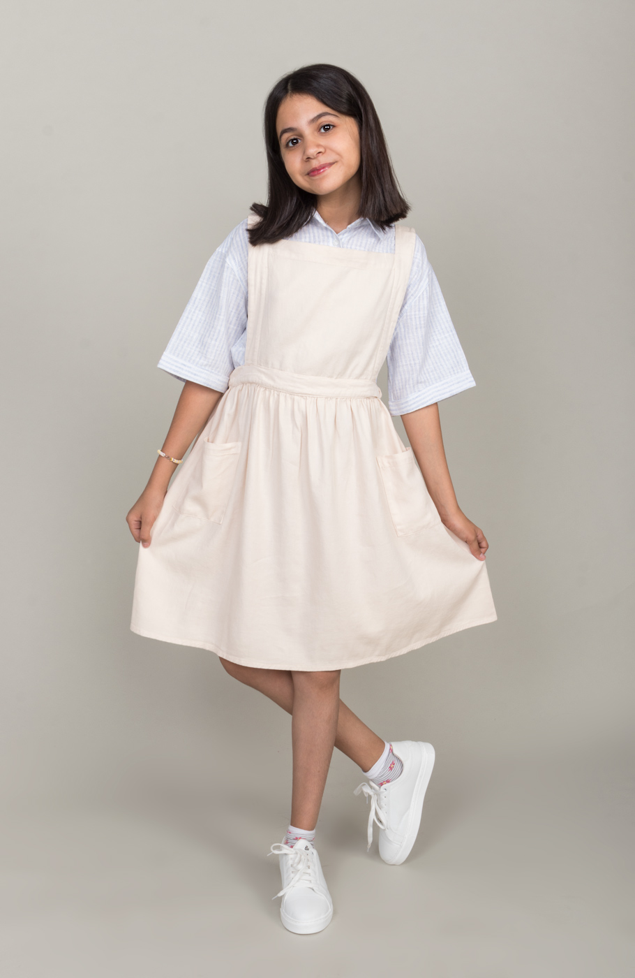 سارافون کتان پیش بندی