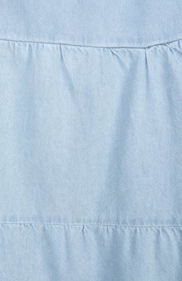 پیراهن جین برش دار