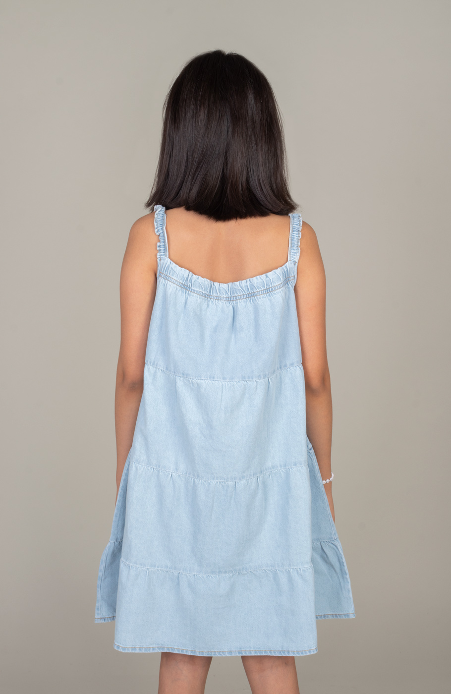 پیراهن جین برش دار