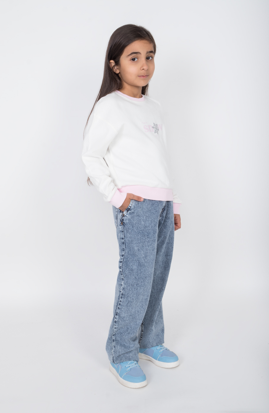 بلوز سلانیک آستین افتاده