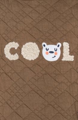 هودی ژاکارد فیتیله‌ای لوزی آستین افتاده