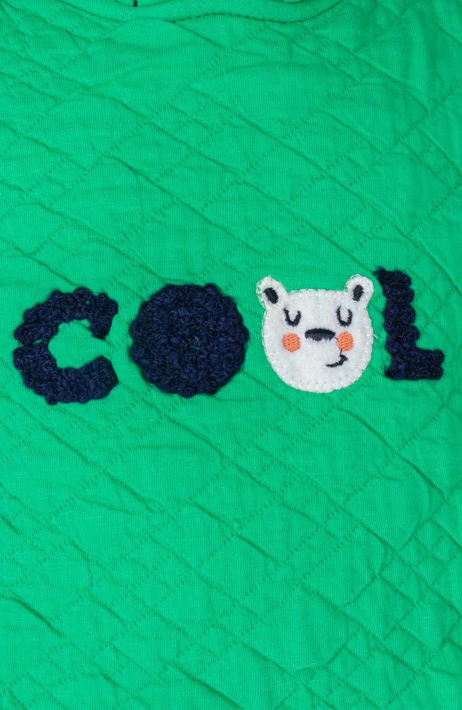 هودی ژاکارد فیتیله‌ای لوزی آستین افتاده