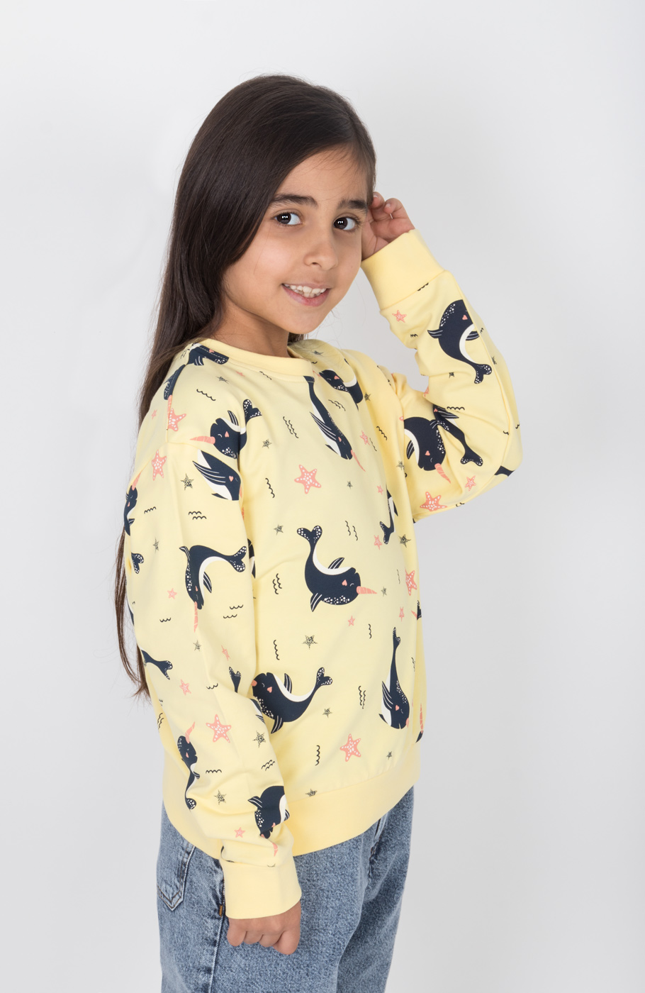 بلوز دورس لایکرا آستین افتاده